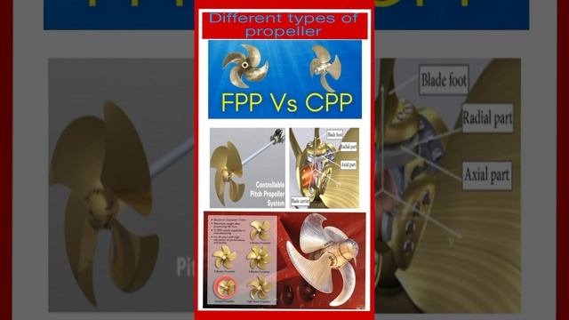 Different Types Of Propeller 🚢 #ship #propeller