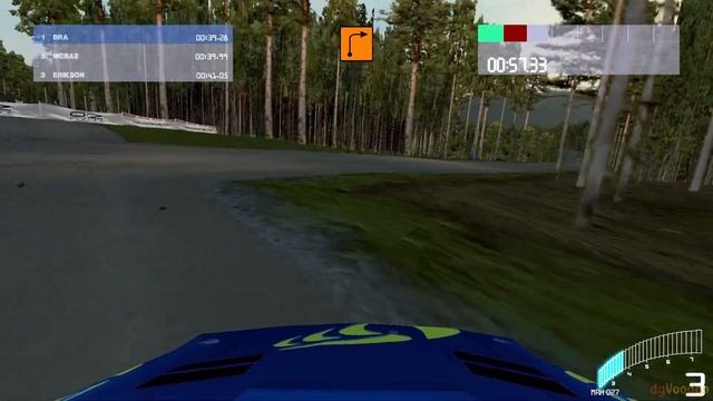 My First Rally! Finland Colin McRae Rally 2.0 PC