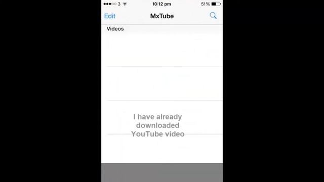 Download YouTube Video in to iPhone Photos