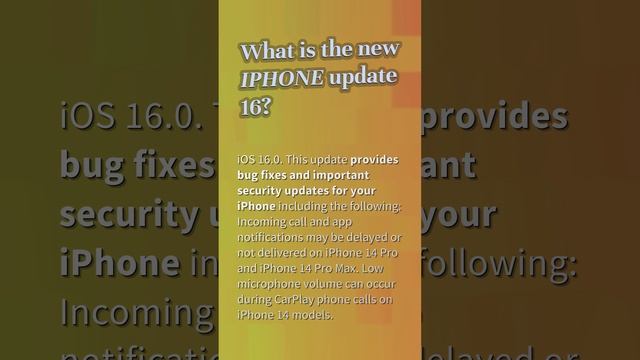 What does the iOS 16. 0 2 do?