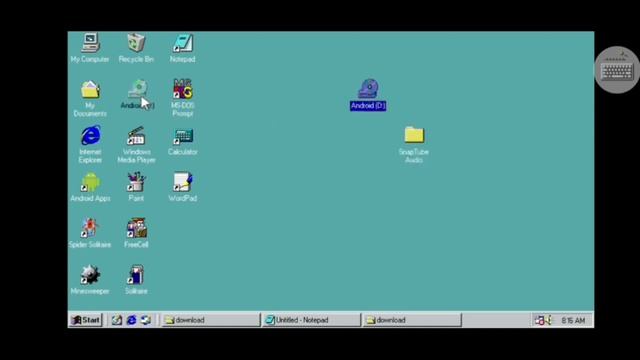 How to run music from your phone on windows 98 emulation