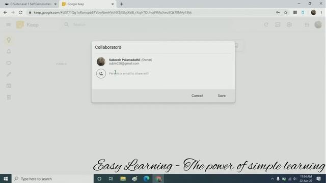 Google Certified Educator Level 1 Training_Google Keep