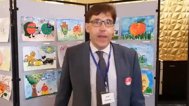 Josef Schmaus на международном Форуме "Алматы - яблоневый центр"