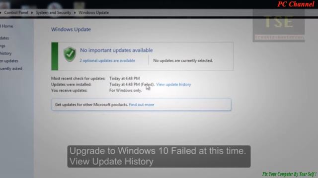 Windows 10 Pro Failed with Error Code 80240020