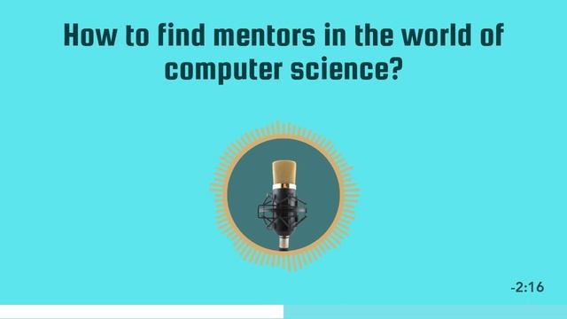 How to find mentors in the world of computer science? | Mentoring Developers | Episode 16 | Clip 3