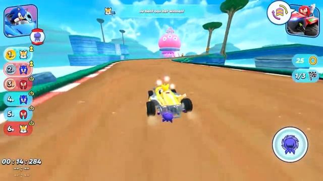 Sonic Racing on Apple Arcade gameplay