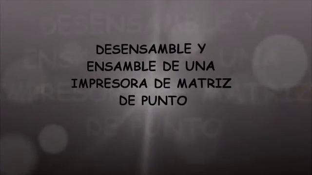 mantenimientos de impresoras matriz de punto