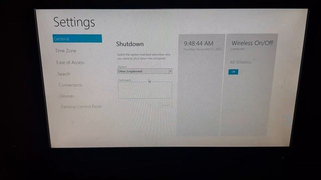 Windows Server 2012 Build 7959 Shut Down Metro