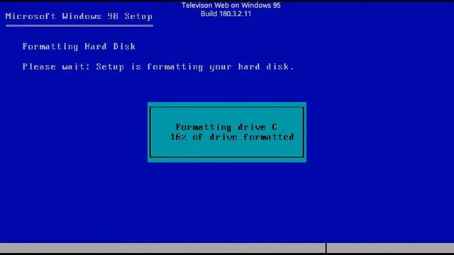 Insalling Windows 98 Second Editon - Part 1 to 50