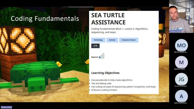 Computer Science with Minecraft Education
