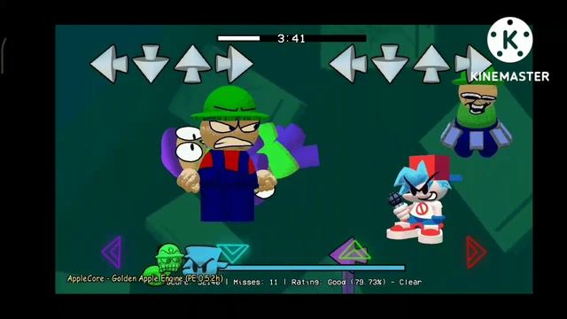 fnf mod Golden Apple 1.2#part1