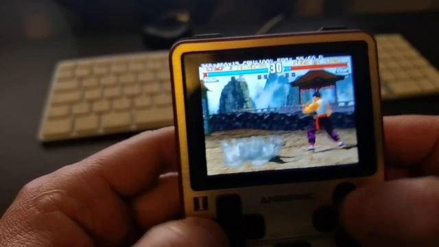 Anbernic RG280V ODbeta Tekken3 CHD Fullspeed Settings