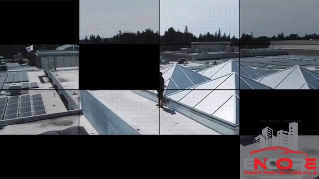 Weberstown Mall - Commercial Window Tinting - We just finished up these skylights
