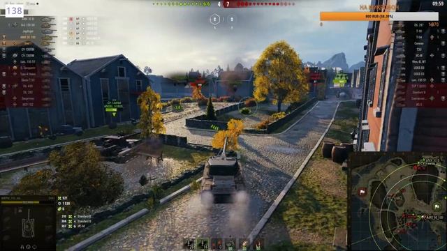 WORLD OF TANKS. МАРАФОН НА Panhard EBR 75 (FL 10). БЕШЕНЫЙ ГРИНД ОПЫТА. ЧАСТЬ 5