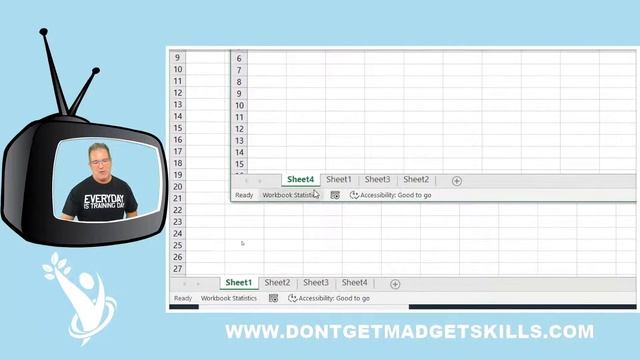 Open a NEW Excel Workbook, and Easily Duplicate a Worksheet 🆕🧾