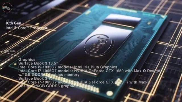 Surface Book 3 Tech Specs