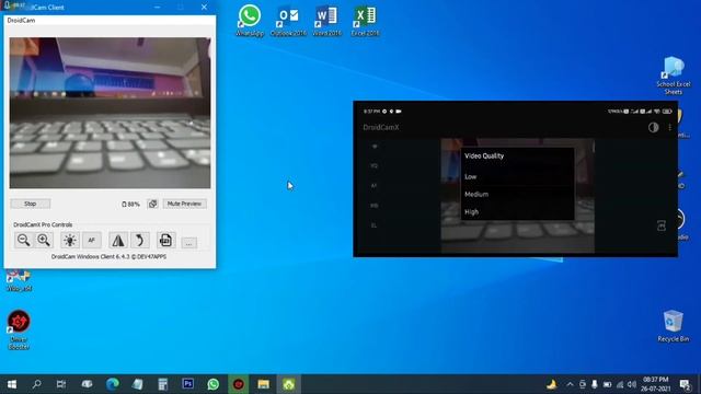 DIY|| Use your Android Smartphone as Webcam!!