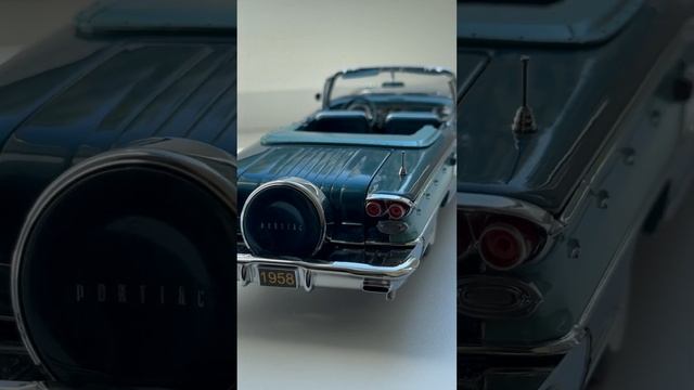 1958 Pontiac Bonneville Convertible 1/24 Ну что за красавец! #retro #avto #retroavto