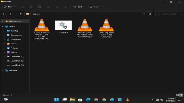 LOCK FOLDERS WITHOUT SOFTWARE IN WIN 10 OR 11