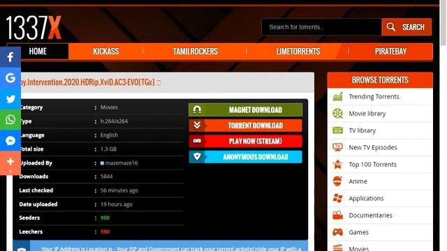 How to watch torrent online or download torrent with IDM