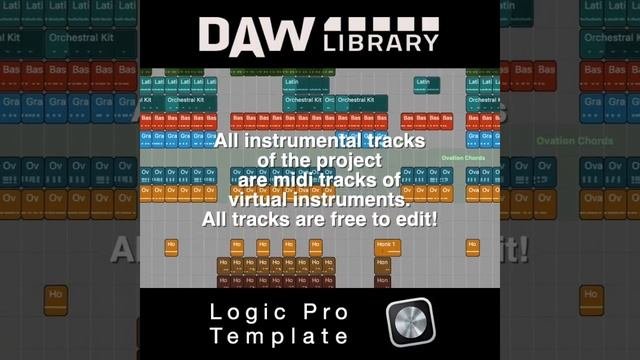 Foolish Heart Logic Pro Template By DAW LibrarY Demo