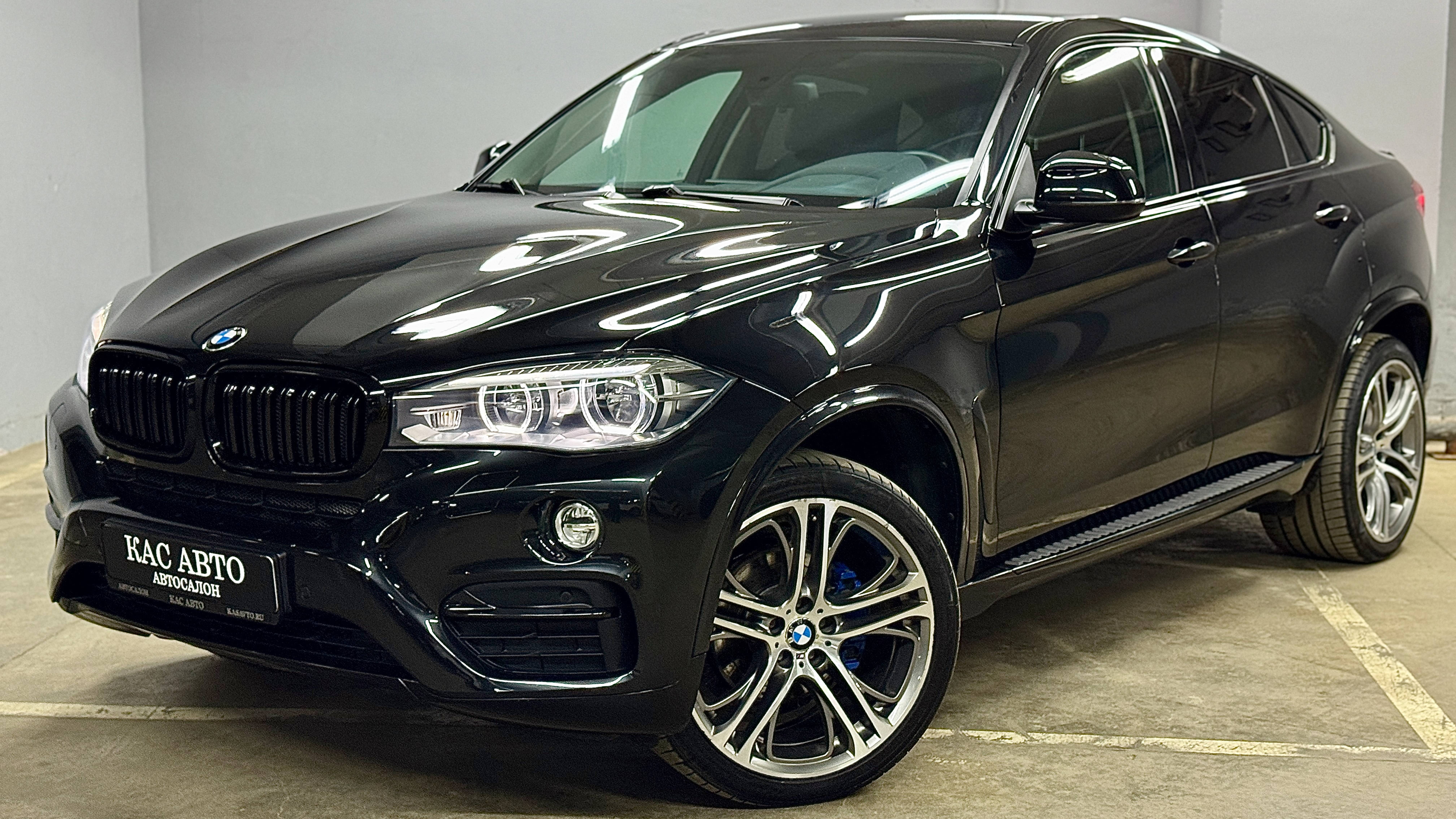 BMW X6 30d xDrive (249 л.с.), 2016 год (куплен в 2017), дизель, дилерский автомобиль, цена без НДС.