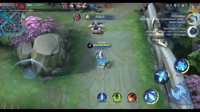 Mobile Legend's Bang Bang - Walkthrough Action Gameplay - (Android ios)