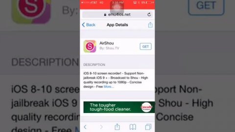 How to record your iOS 9.3.3 and up screen