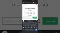 How to download Facebook videos on mobile phone/Android/iOS phone 2022