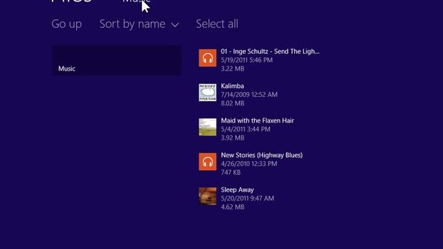 Windows 8.0 Professional - Add Songs to the Now Playing List