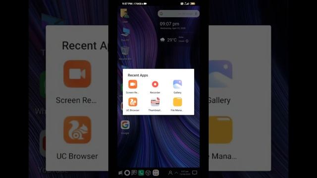 Windows 10 theem for android