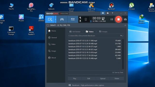 Record your pc and laptop screen and capture screenshots any windows version