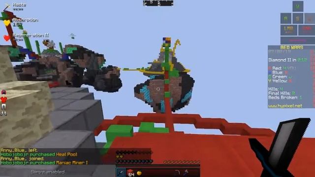 MINECRAFT: HyPixel bedwars e minigames