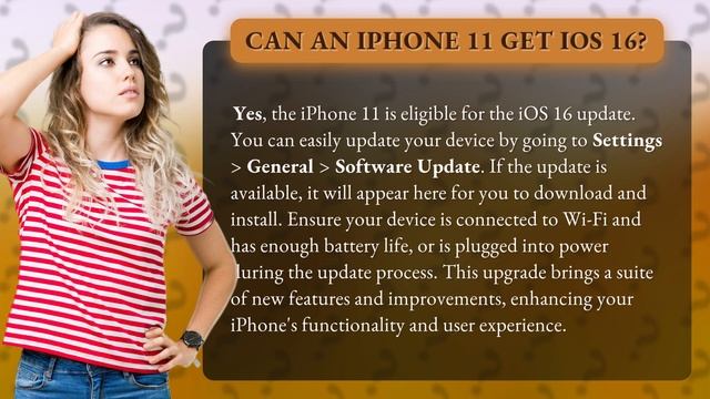 Can an iPhone 11 get iOS 16?