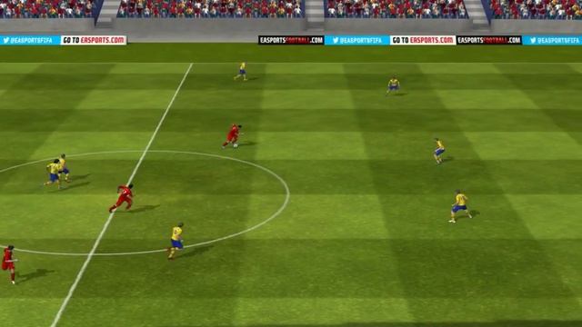 FIFA 13 iPhone/iPad - Portugal vs. Zweden