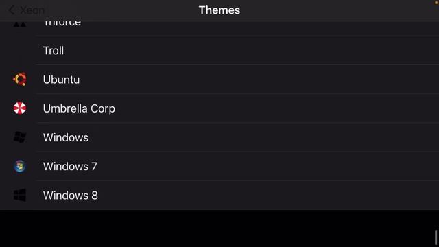 Xeon Lite (iOS) Status Bar Tweak
