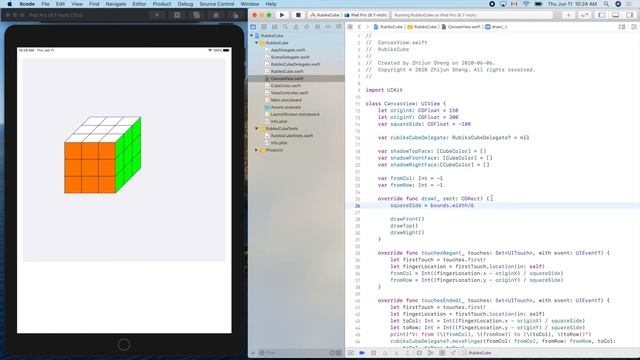 Swift Rubiks Cube 14 | Adapting our app to multiple screen sizes