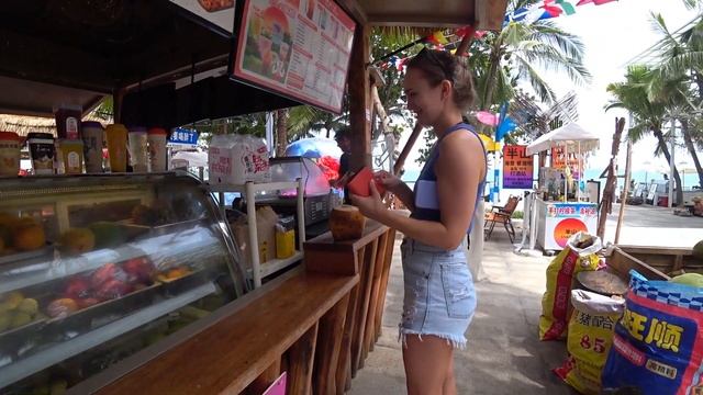 Дорога от отеля Баохонг до пляжа бухта Дадунхай .Часть 5