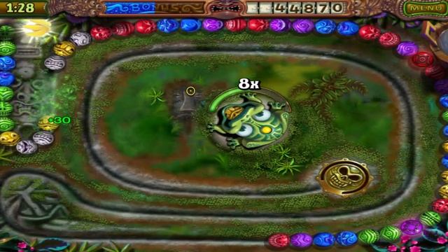 Zuma's Revenge! - Challenge (Medium) Rooster Rumble - Level 5