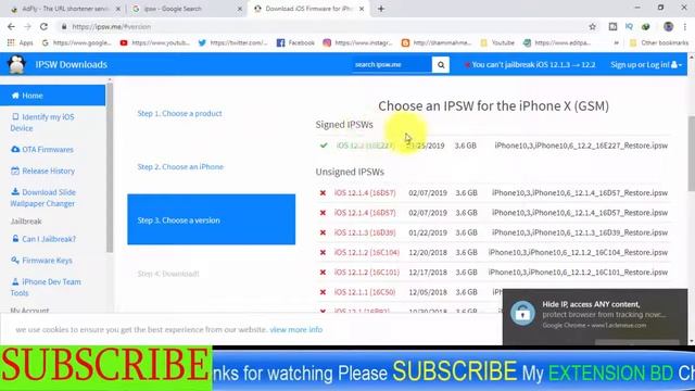 How To Free Download iPhone X (GSM) Firmware