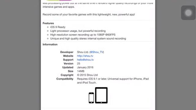 How to record iOS 10 screen