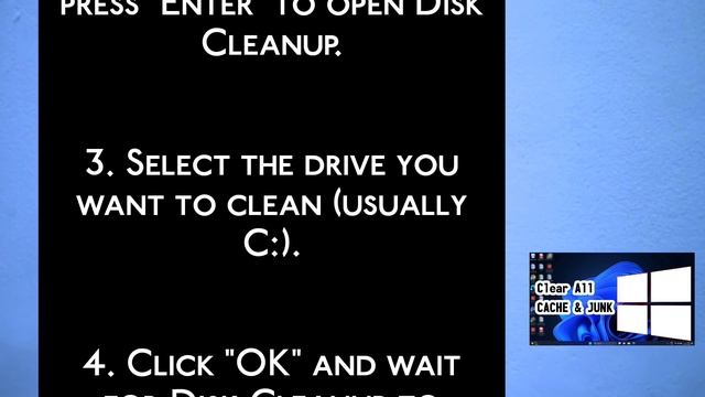 How to Clear All CACHE & JUNK From Windows 11 & Windows 10 (EASY)
