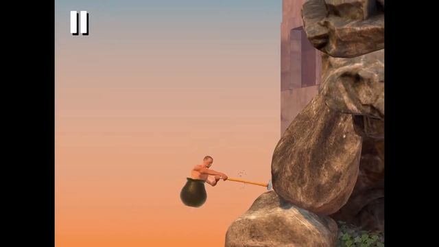 Getting Over It iOS Speedrun in 3:18
