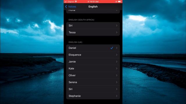 HOW TO CHANGE SPOKEN CONTENT VOICE TO ANOTHER PERSON ON IPHONE