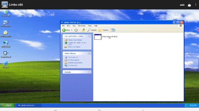 I installed windows xp on my tablet and I infected him with MEMZ trojan