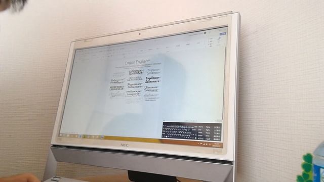 English Windows 8.1 NEC Microsoft Office FONT x FAN HYBRID 4 B5 Logos Aisemann Saligonner Part 1