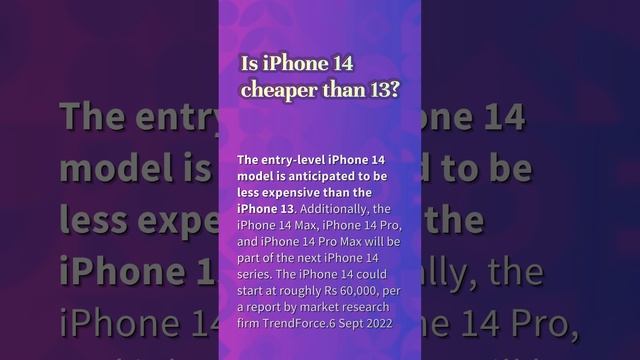 How much will the new iPhone 14 cost?