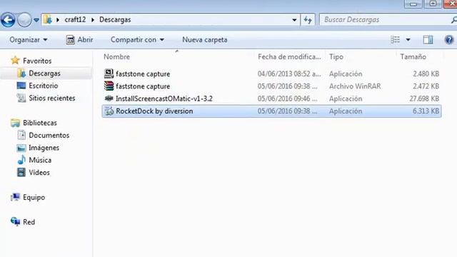 como descargar e instalar ROCKETDOCK LINKS MEDIAFIRE