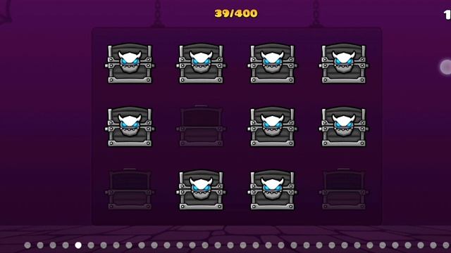 Geometry dash,открытие ящиков.