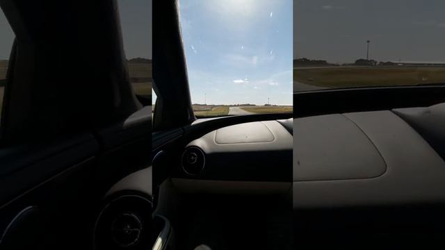 A Jaguar instructor did a short Hot lap at The bend for us